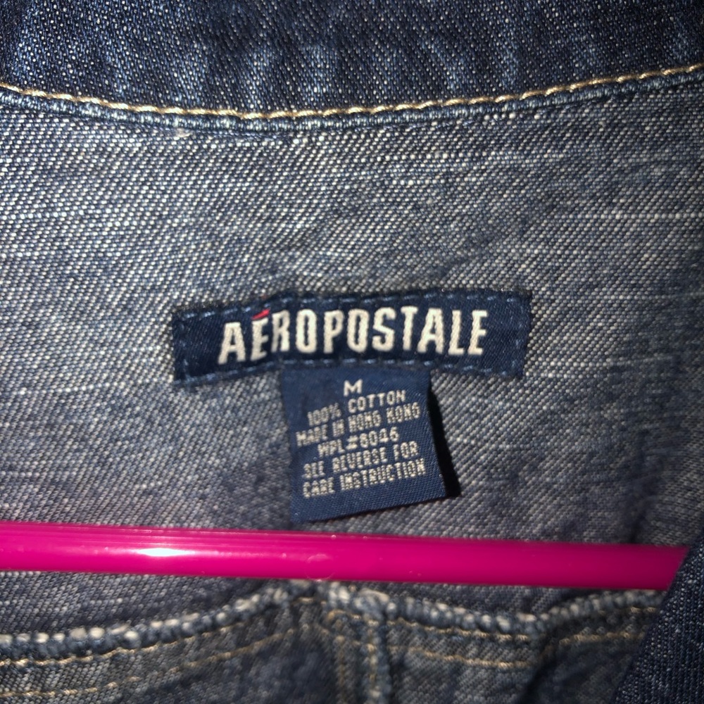 Aeropostale denim jacket size m - Picture 2 of 2